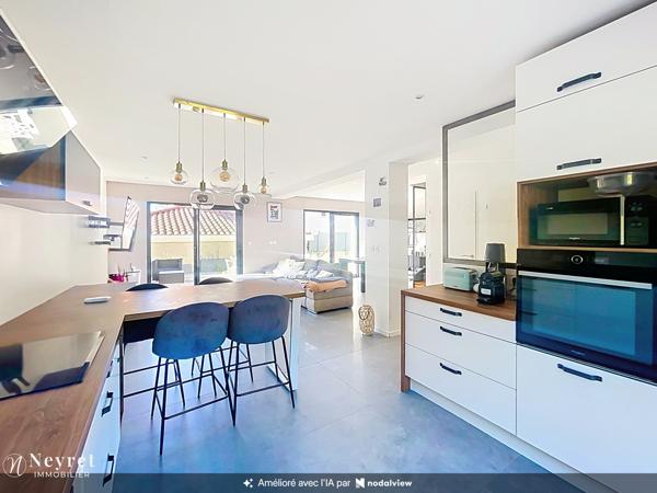 Maison contemporaine de 2021 -120 m² avec jardin, terrasse et suite parentale -Sérézin-du-Rhône