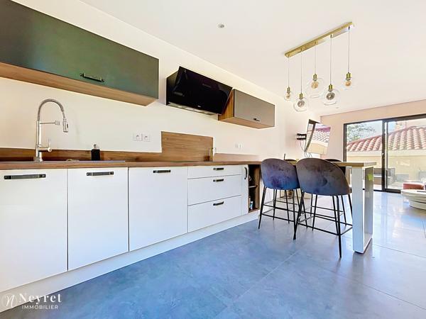 Maison contemporaine de 2021 -120 m² avec jardin, terrasse et suite parentale -Sérézin-du-Rhône