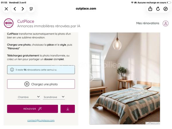 Maison en pierre de 85 m²
