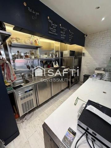 FONDS DE COMMERCE RESTAURANT 51 M2 SANS EXTRACTION RUE LOUISE MICHEL A LEVALLOIS EN ACTIVITE DEPUIS 20 ANS