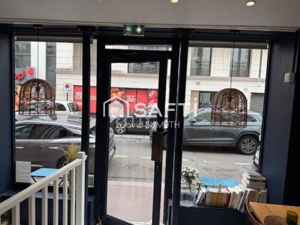 FONDS DE COMMERCE RESTAURANT 51 M2 SANS EXTRACTION RUE LOUISE MICHEL A LEVALLOIS EN ACTIVITE DEPUIS 20 ANS