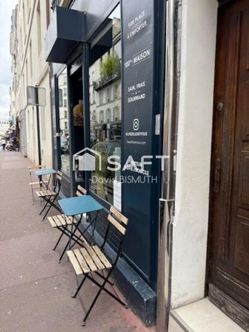FONDS DE COMMERCE RESTAURANT 51 M2 SANS EXTRACTION RUE LOUISE MICHEL A LEVALLOIS EN ACTIVITE DEPUIS 20 ANS