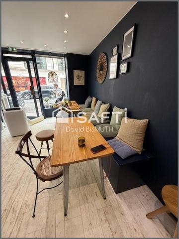 FONDS DE COMMERCE RESTAURANT 51 M2 SANS EXTRACTION RUE LOUISE MICHEL A LEVALLOIS EN ACTIVITE DEPUIS 20 ANS