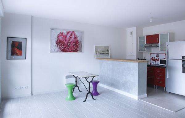 Eglise de pantin 3 pièces lumineux