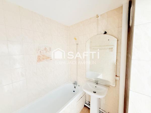 Dernier étage, lumineux, cadre vert, calme