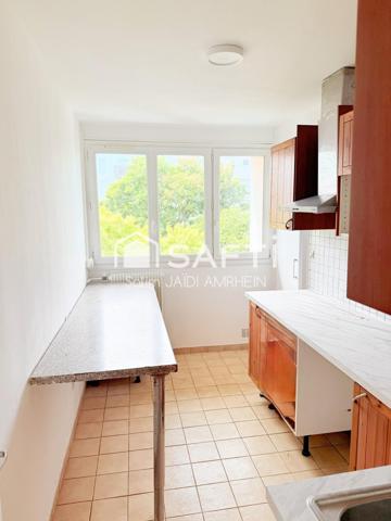 Dernier étage, lumineux, cadre vert, calme