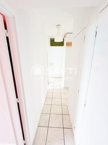 Dernier étage, lumineux, cadre vert, calme