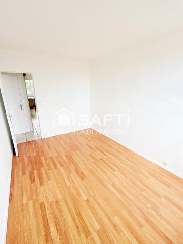 Dernier étage, lumineux, cadre vert, calme