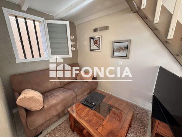 À vendre Maison 2 pièces 32.89 m² - St Pierre La Mer 11560