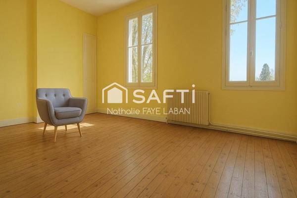 Maison centre 5 chambres et un bureau