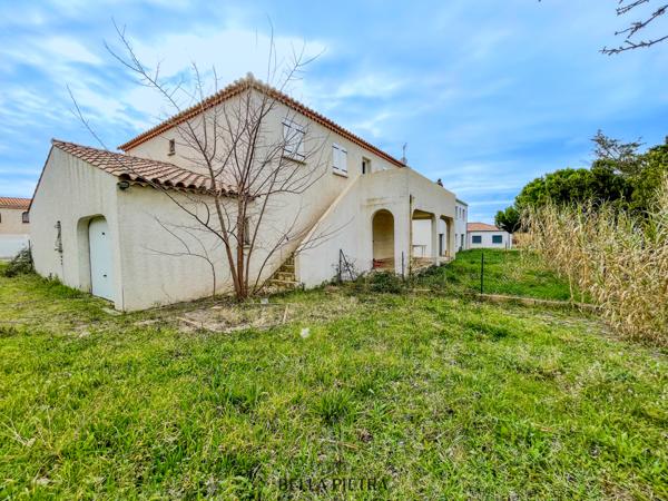 Marseillan (34340) Appartement 5 pièces de 100m² avec jardin et garage