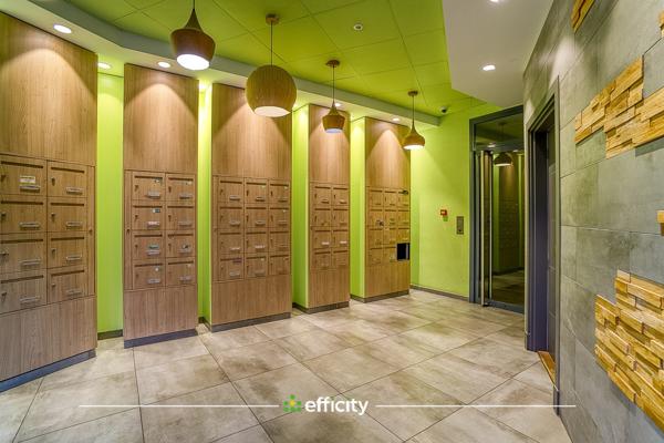 Appartement 2 pièces - 46 m² Exclusivité efficity