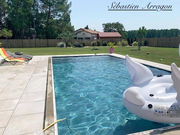 Villa contemporaine d’architecte avec piscine Art de vivre à la campagne, en Lot-et-Garonne- GRANGES SUR LOT (47)