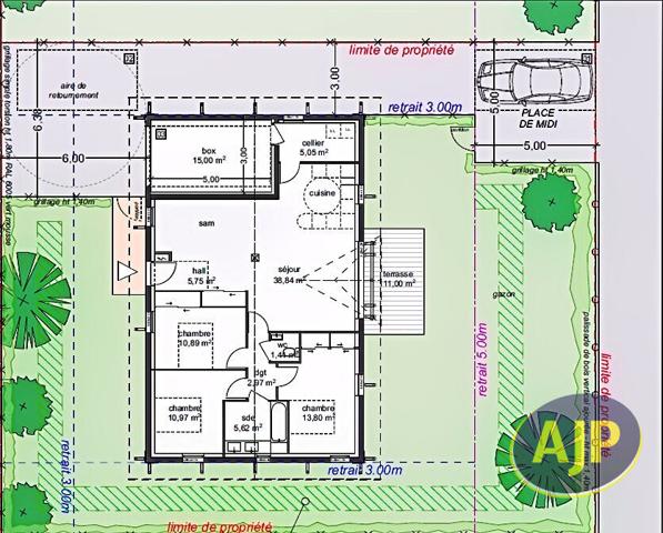 Location maison Biscarrosse : 1 500 € - AJP Immobilier Biscarrosse