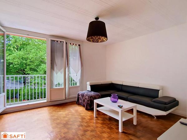 Appartement 4 pièces 68m² avec balcon