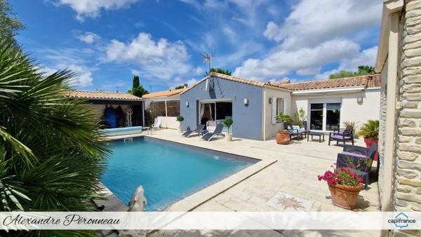 Maison à vendre 6 pièces proche de LA ROCHELLE (17)