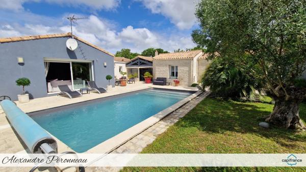 Maison à vendre 6 pièces proche de LA ROCHELLE (17)