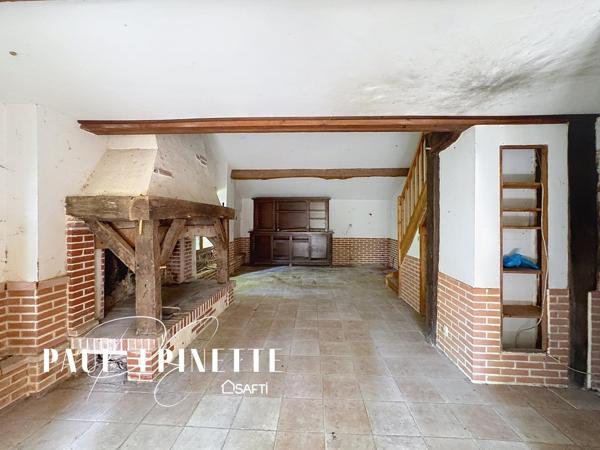 Maison à rénover 110 m2 sur terrain 2000m2 constructible