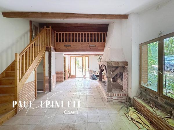 Maison à rénover 110 m2 sur terrain 2000m2 constructible