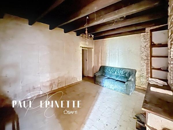 Maison à rénover 110 m2 sur terrain 2000m2 constructible