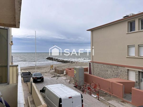 appartement T2 rénové et meublé avec vue mer