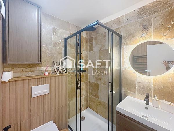 appartement T2 rénové et meublé avec vue mer