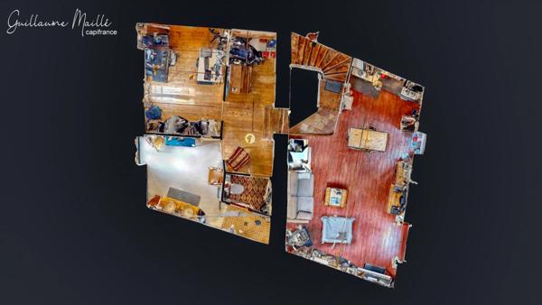 Exclusivité - Maison de village 132m² avec 5 pièces, terrasse et cour - Roujan (34320)