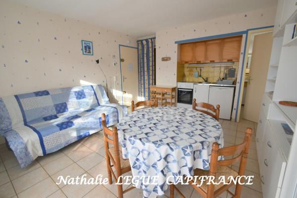 Vendée ( 85 ) LA BARRE DE MONTS / FROMENTINE à vendre STUDIO meublé 24 m² 94 , cave , place parking à vendre 1 pièce MER ,PLAGE NOIRMOUTIER , ILE D' YEU