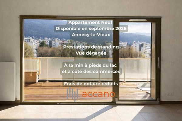 Appartement à vendre, 4 pièces - Annecy 74000