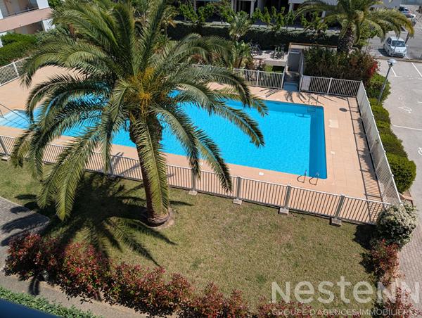 Charmant appartement T1 à vendre au Lavandou avec terrasse et piscine