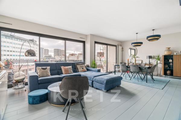 Appartement d’exception avec rooftop et vue Tour Eiffel – Paris 16ᵉ