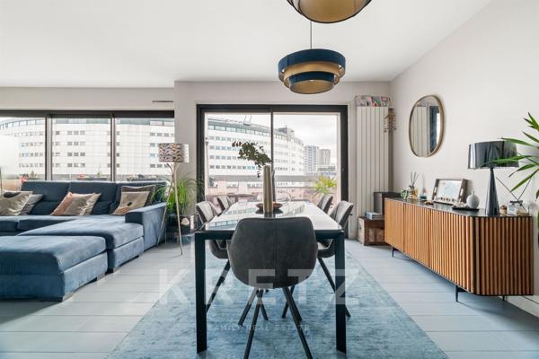 Appartement d’exception avec rooftop et vue Tour Eiffel – Paris 16ᵉ