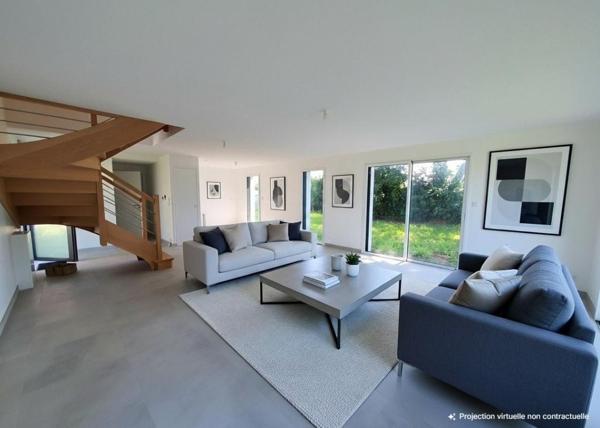 GUIDEL : Maison neuve dans un environnement verdoyant
