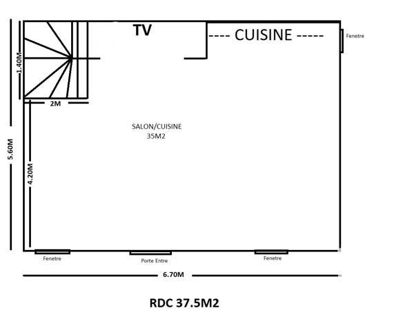 Maison à vendre 5 pièces 95 m² Saint-Gilles