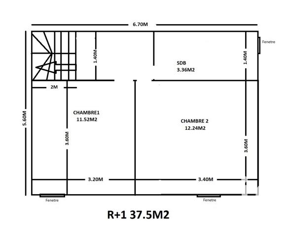 Maison à vendre 5 pièces 95 m² Saint-Gilles