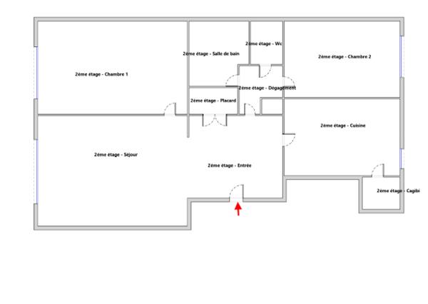 Appartement 3 pièces - 60 m² Exclusivité