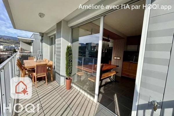 Appartement T2 transformable en T3 avec terrasse, cave et garage à COGNIN