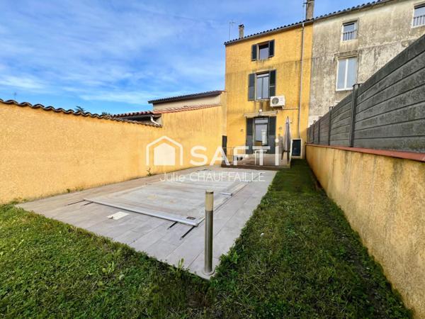 Maison de ville avec piscine