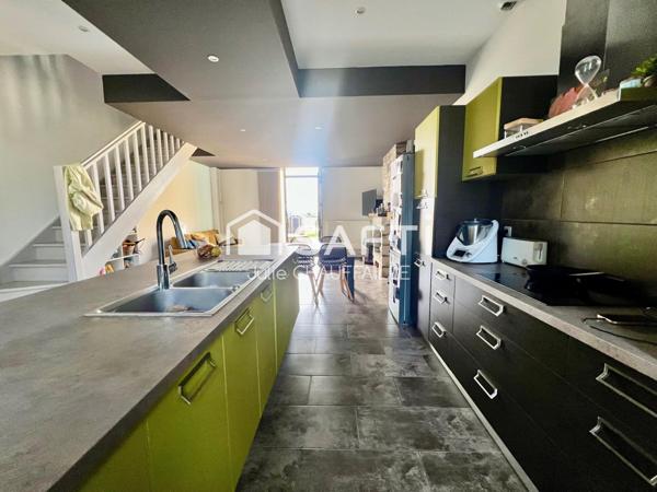 Maison de ville avec piscine