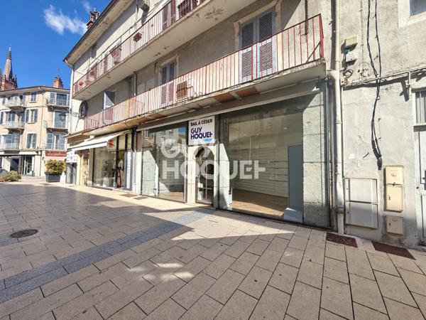 BAIL COMMERCIAL A CEDER CENTRE VILLE VOIRON
