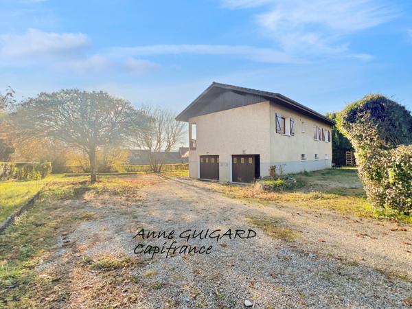 MARIGNY-SAINT-MARCEL (74) : Jolie maison individuelle au calme , très beau jardin plat complanté