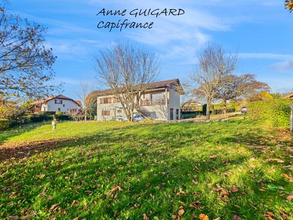 MARIGNY-SAINT-MARCEL (74) : Jolie maison individuelle au calme , très beau jardin plat complanté