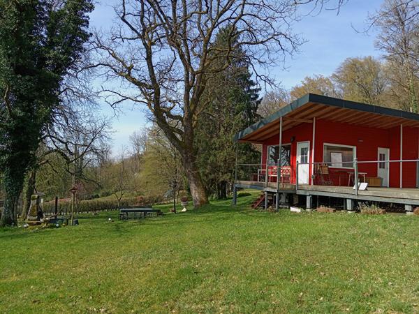 CHALET  NEUF 25 m²  + CARAVANE AU CALME TERRAIN 2409 M² HERICOURT