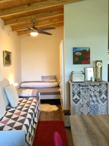 CHALET  NEUF 25 m²  + CARAVANE AU CALME TERRAIN 2409 M² HERICOURT