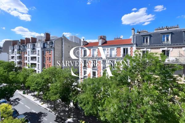 Studio sur les toits de Paris, à deux pas du Métro Tolbiac