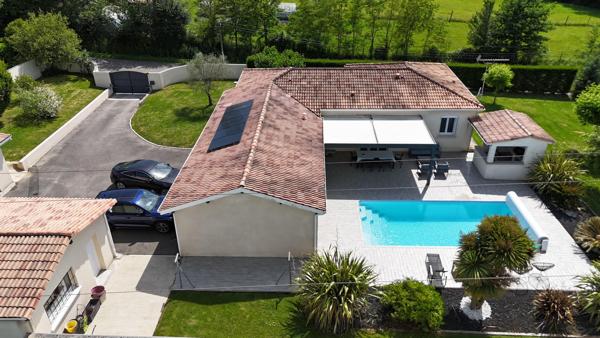 Maison contemporaine avec piscine, dépendances et grand jardin Détails des diagnostics énergétiques