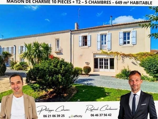 Maison
         10 pièces
        - 649 m² Bien prestige