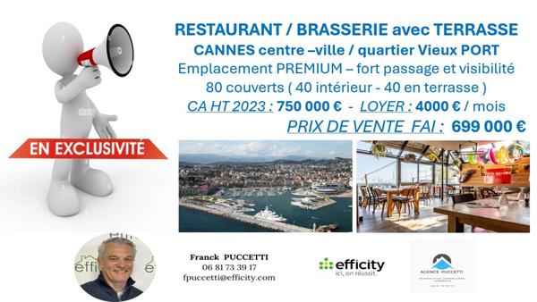 Fonds De Commerce - 80 m² Bien prestige