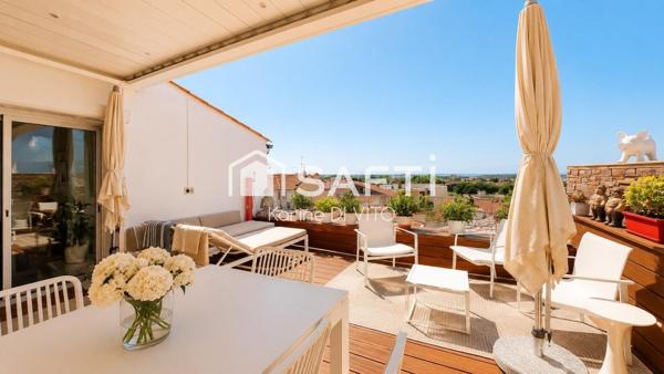 Appartement d’exception en dernier étage au calme et sans vis-à-vis