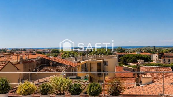 Appartement d’exception en dernier étage au calme et sans vis-à-vis